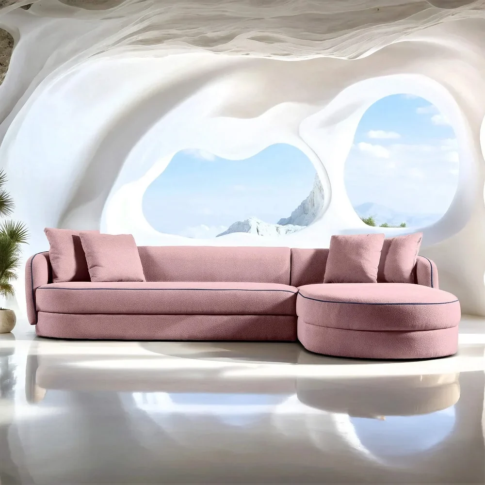 Custom Curved Couch S1